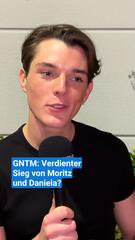 GNTM: Haben Moritz und Daniela verdient gewonnen?