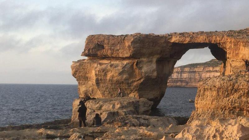 Felsentor auf Malta zerstört