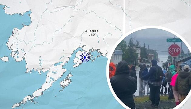 Tsunami-Alarm: Starkes Erdbeben erschüttert Alaska
