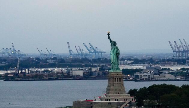 Trump-Sprecherin: Freiheitsstatue bleibt in den USA