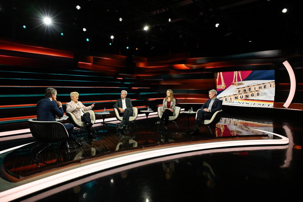 Markus Lanz, Renate Künast, Boris Palmer, Maren Urner, Ulf Poschardt.