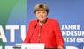Foto von Angela Merkel bei einem Auftritt im Bundesumweltministerium 2026 in Berlin