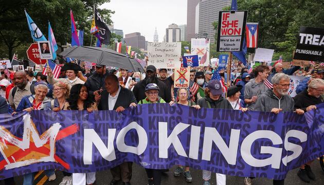"No Kings"-Proteste in Pennsylvania