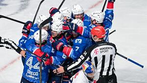 Die Spieler der Adler Mannheim