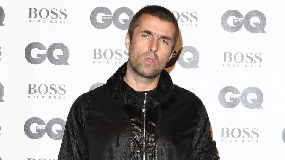Liam Gallagher wartet auf eine bestimmte Geste seines Bruder Noel.