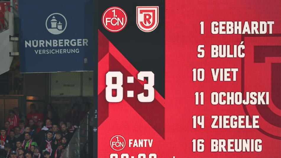 1. FC Nürnberg - Jahn Regensburg