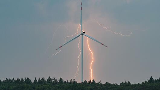 Gewitter über Berlin und Brandenburg