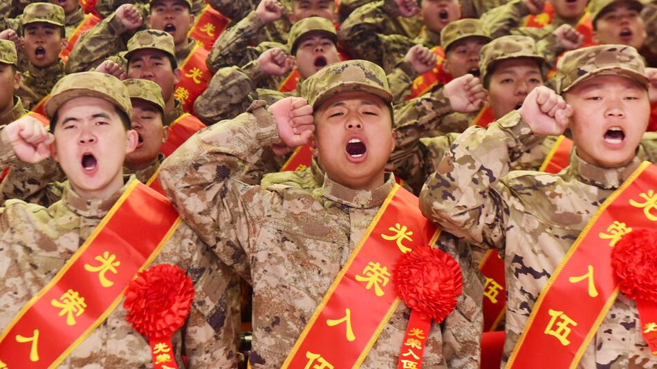 Chinesische Soldaten