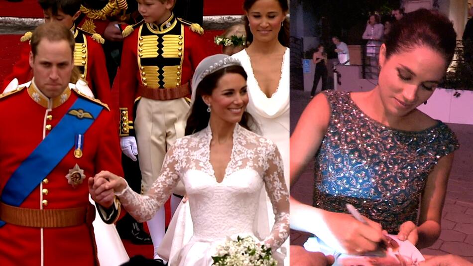 Jahre vor ihrer königlichen Hochzeit: So zog Meghan einst über die Trauung von Kate und William her