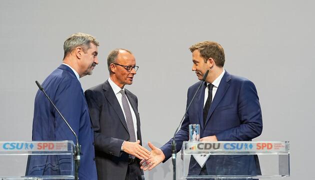 Koalitionsverhandlungen von Union und SPD abgeschlossen