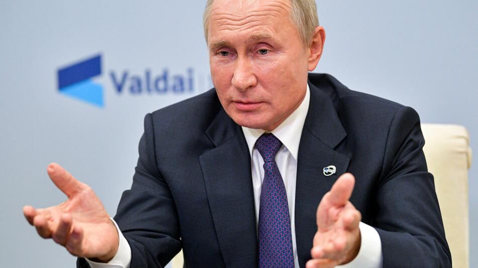 Russlands Präsident Putin beim «Waldai»-Klub