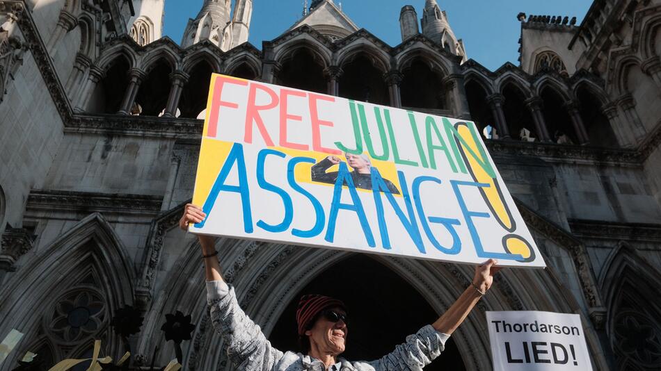 Anhörung von Julian Assange in London