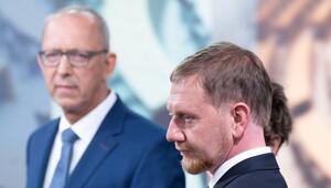 Ministerpräsident Michael Kretschmer und AfD-Chef Jörg Urban