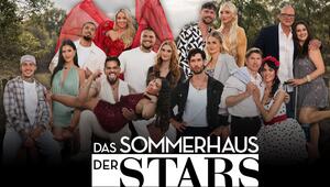 "Das Sommerhaus der Stars" mit (v.l.u) Sandro und Michelle, Alex und Hati, Ferry und Kathy ...
