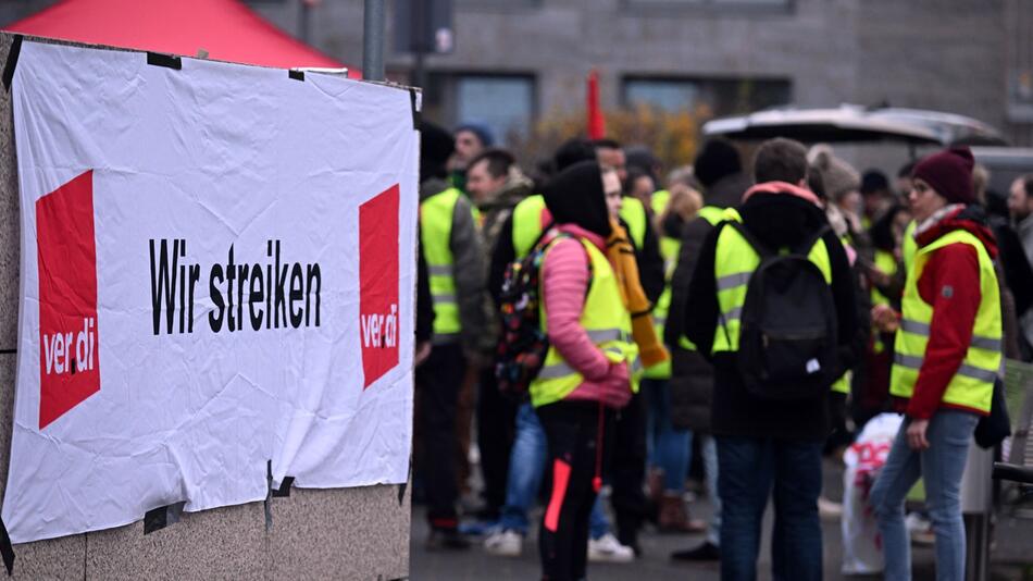 Landesweite Warnstreiks und Großdemo