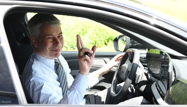 Künftiger Verkehrsminister Bilger in Baden-Württemberg
