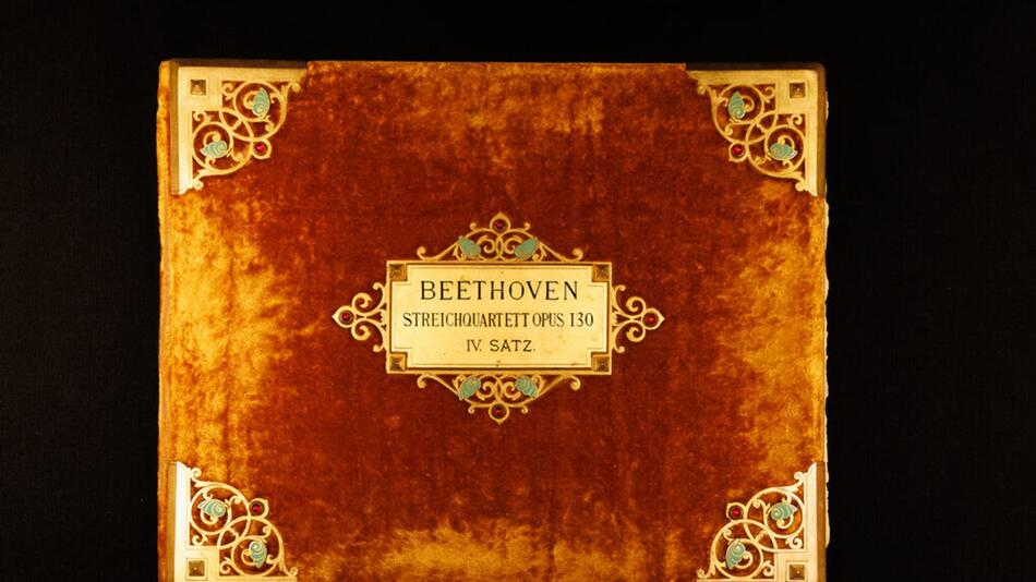 Prachteinband 4.Satz Beethoven-Streichquartett