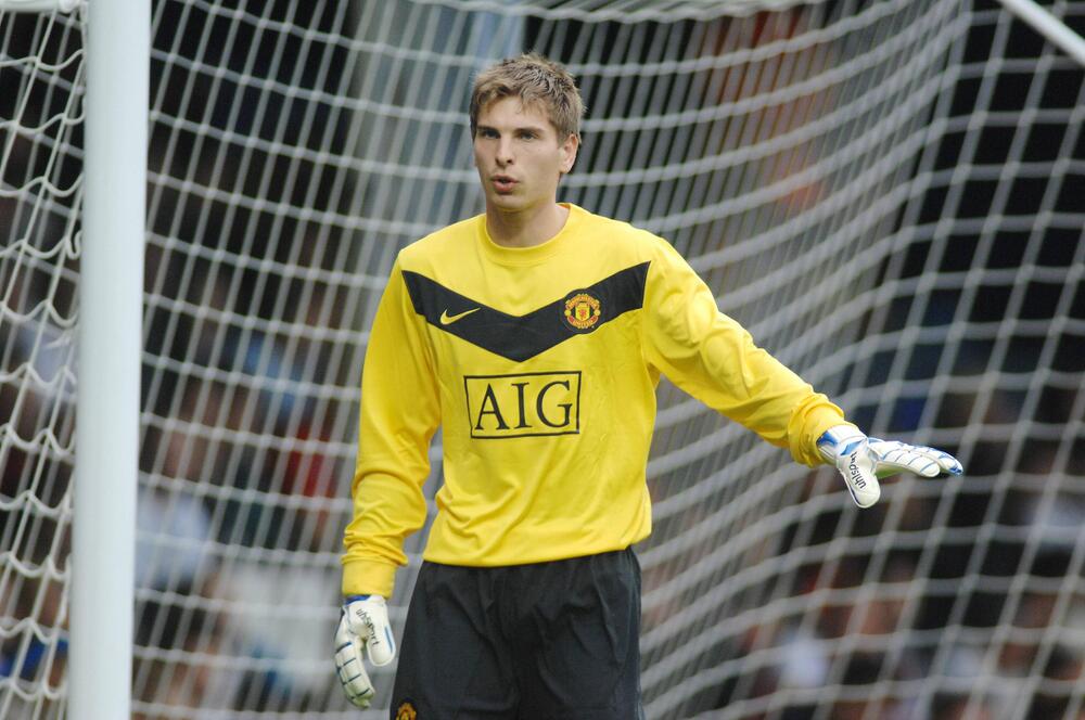 Ron-Robert Zielerbei einem Spiel der Reserve von Manchester United am 28. Juli 2009.