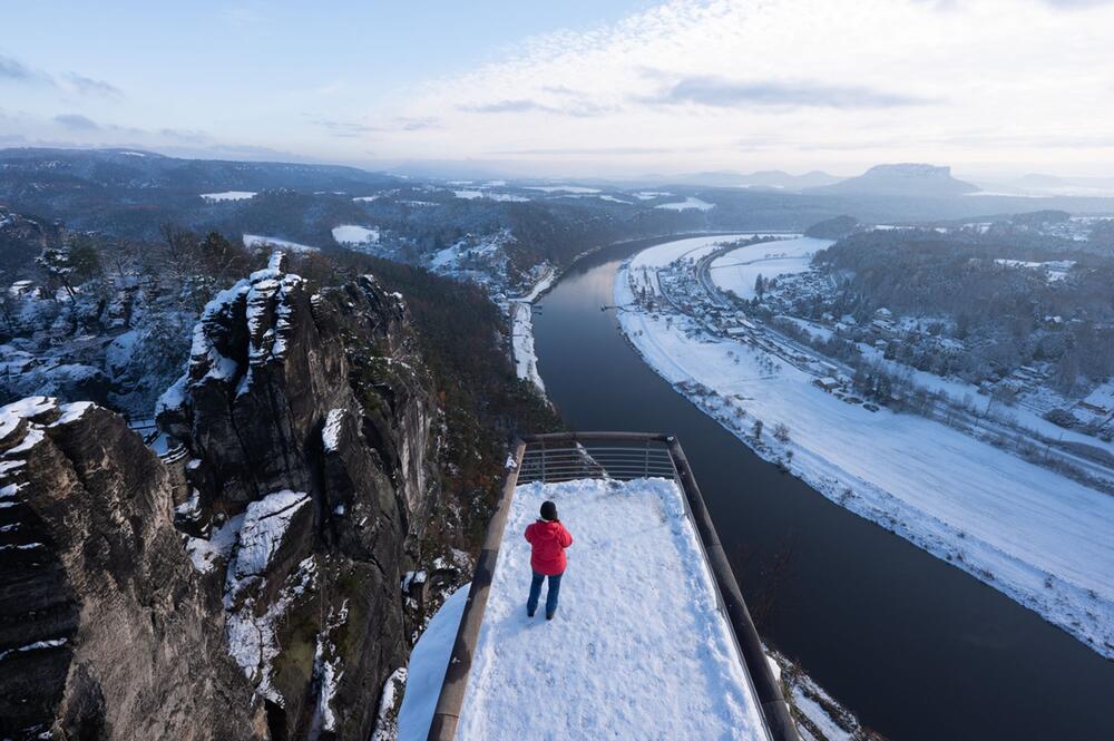 Winter in Sachsen