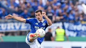 Der Schalker Ron Schallenberg während der ersten Runde des DFB-Pokals in Aalen