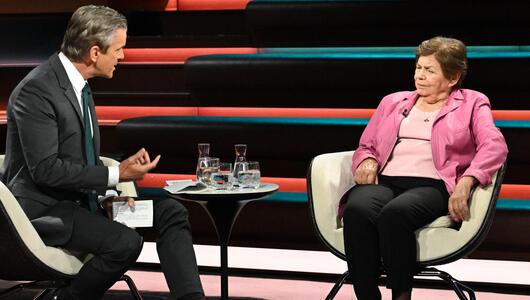 Ruth Winkelmann bei "Markus Lanz"