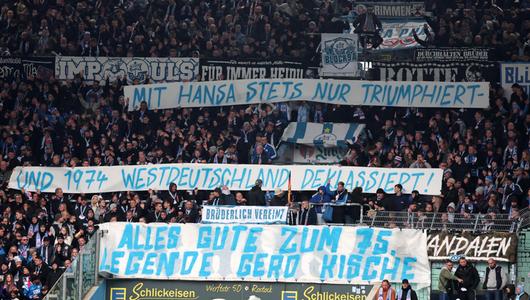 Die Osttribüne von Hansa Rostock 