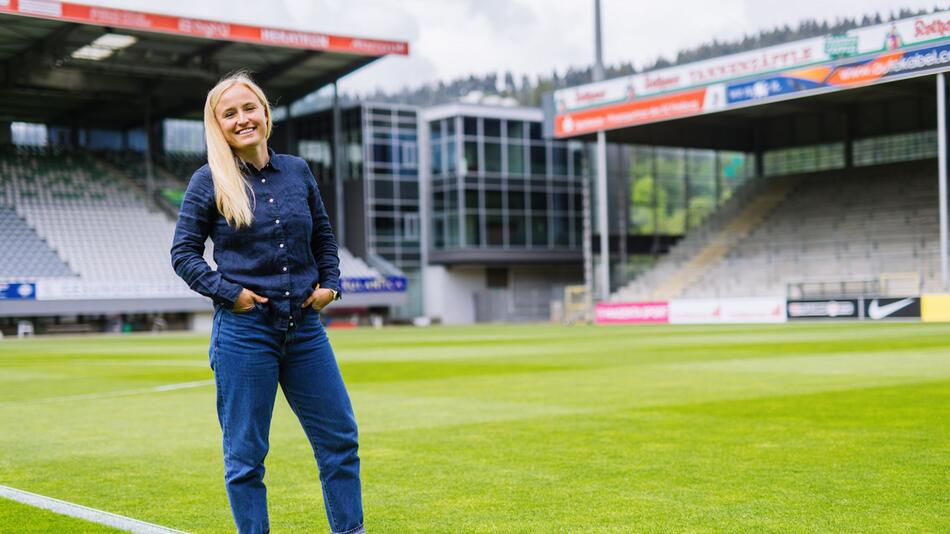 Fußball-Trainerin Theresa Merk