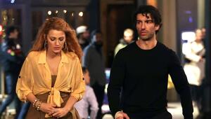 Blake Lively und Justin Baldoni bei den Dreharbeiten zu "Nur noch ein einziges Mal".