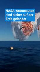 Gestrandete Astronauten sind zurück auf der Erde