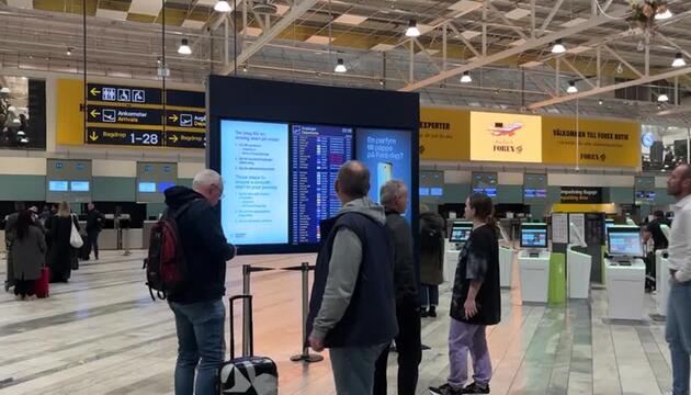 Flugverkehr in Göteborg wegen Drohnen-Sichtung vorübergehend eingestellt