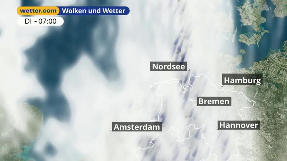 "Nordsee: Dein Wetter für Deine Region!"