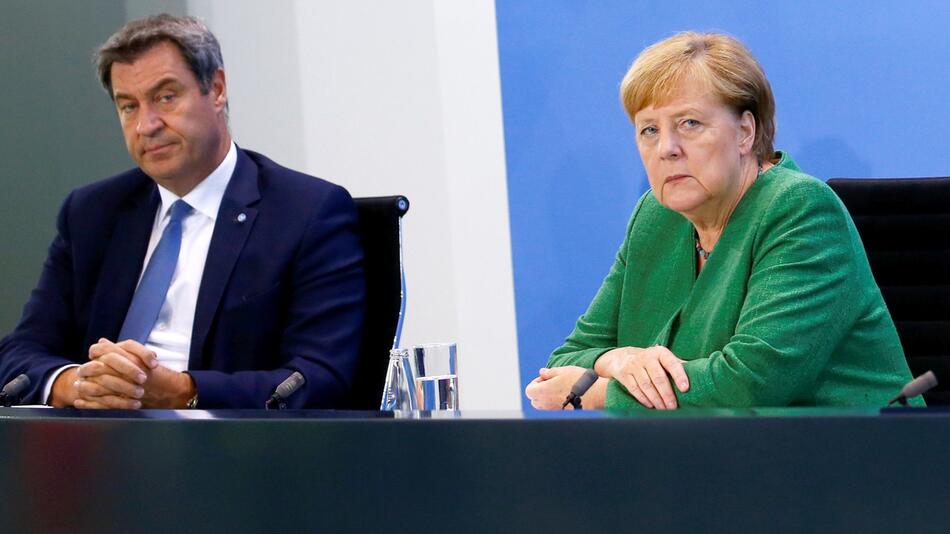 Pressekonferenz Kanzlerin Merkel