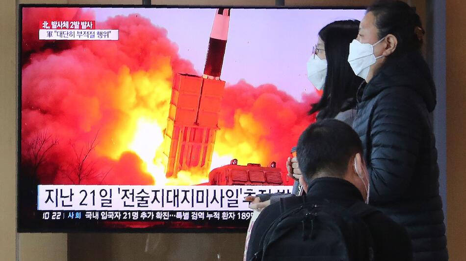 Raketentest in Nordkorea