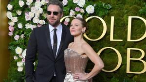 Dax Shepard und Kristen Bell bei den Golden Globes 2025.