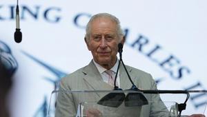 König Charles bei seiner Rede in Nassau.