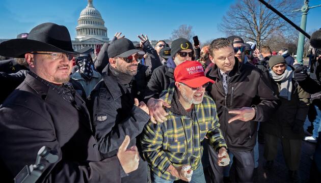 Kapitol-Angreifer der "Oath Keepers" und "Proud Boys"