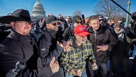 Kapitol-Angreifer der "Oath Keepers" und "Proud Boys"