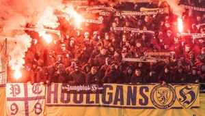 Fans im Fußballstadion