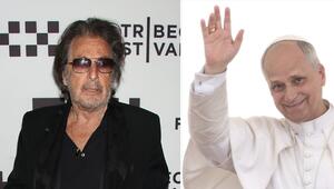 Al Pacino hat Papst Leo XIV. (r.) im Vatikan besucht.