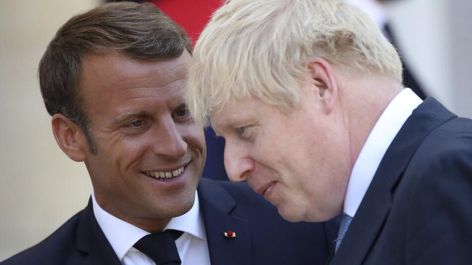 Britischer Premierminister Johnson in Paris