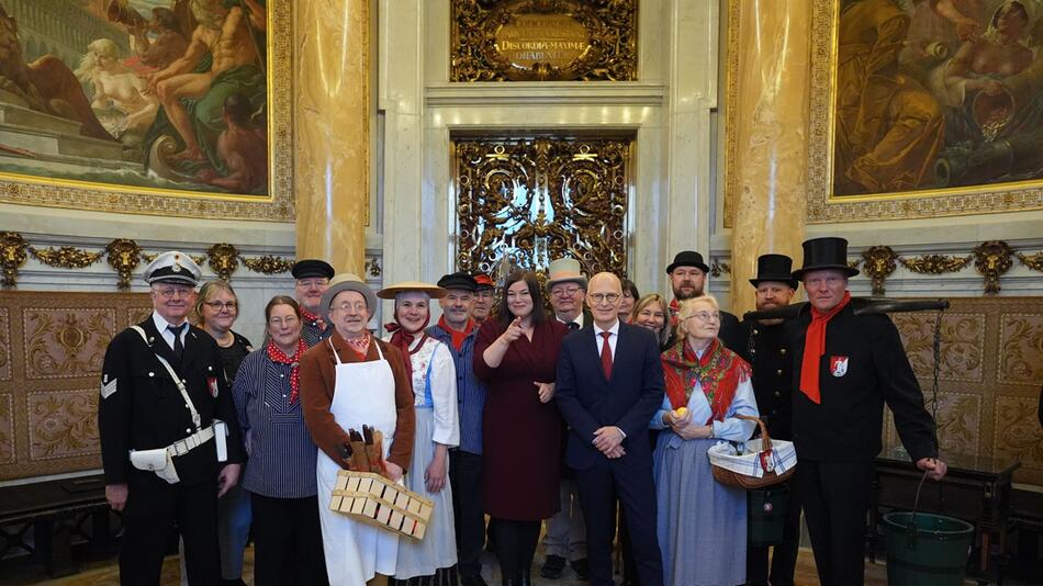 Neujahrsempfang des Hamburger Senats