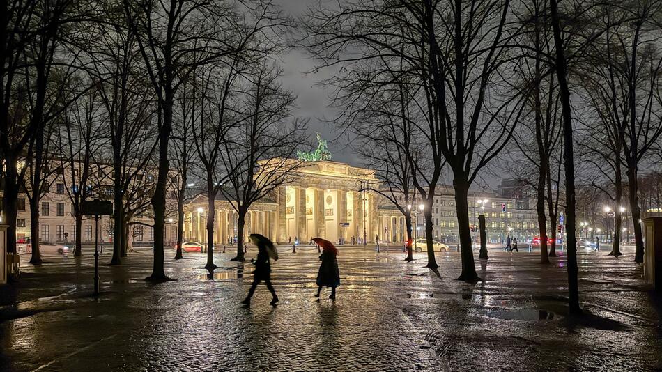 Regenwetter in Berlin