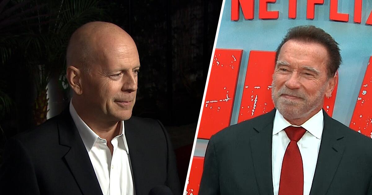 "Finde Ihn Fantastisch": Arnold Schwarzenegger Ehrt Bruce Willis | WEB.DE