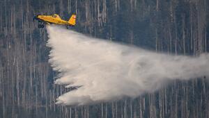 Großbrand am Brocken im Harz