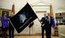 Flagge der neuen amerikanischen Teilstreitkraft "Space Force"