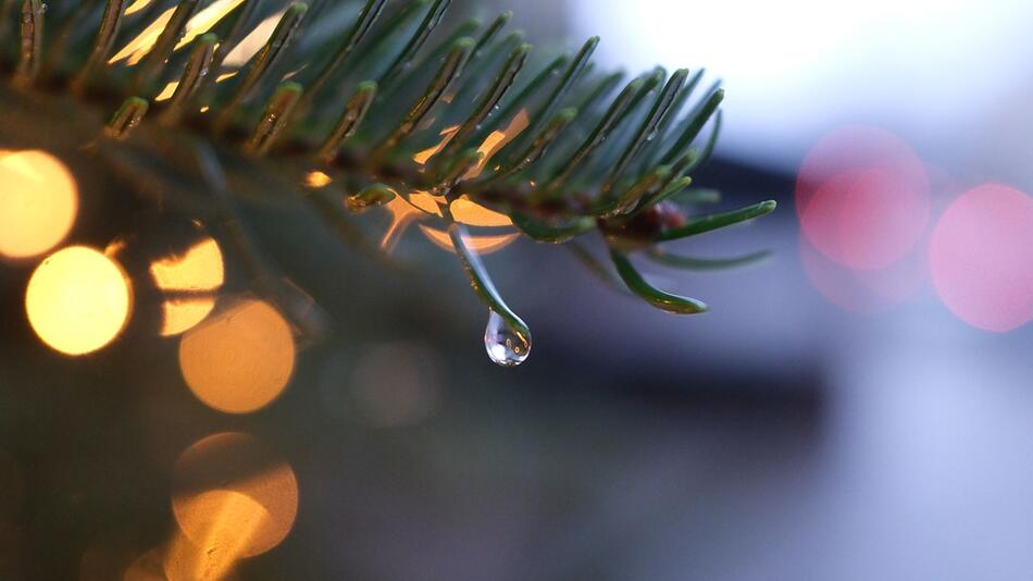 Regnerisches Weihnachten