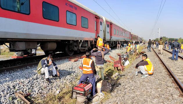Zugunglück in Indien