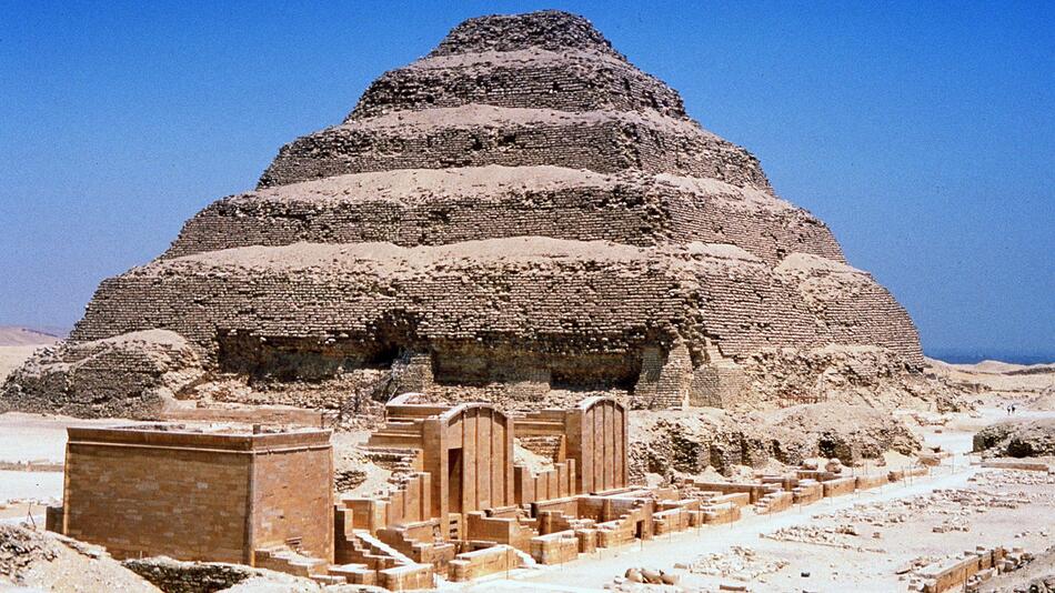 Djoser-Pyramide in Sakkara