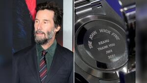 Keanu Reeves und seine spezielle "John Wick"-Rolex.