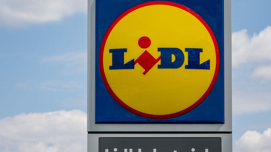 Das Logo des Discounters Lidl